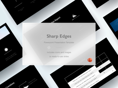 锋利的边缘 - 终极演示模板(Sharp Edges - Ultimate Presentation Template)