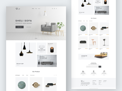 Sheli-家具电子商务网站模板(Sheli-Furniture e-Commerce Website Template)