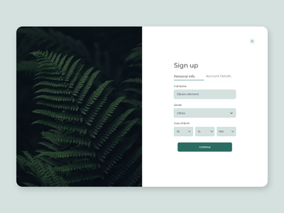 Web 注册概念(Web Sign UP Concept)
