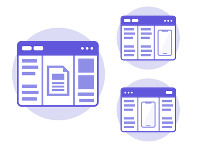 网站布局变化 2(Website layout variations 2)