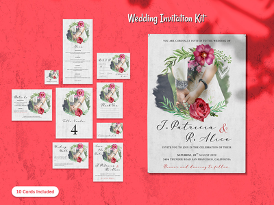 婚礼请柬-02(Wedding Invitation-02)