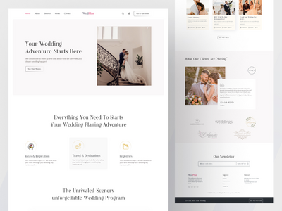 婚礼登陆页面(Wedding Landing Page)
