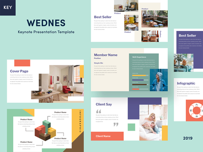 Wednes - 主题演讲模板(Wednes - Keynote Template)