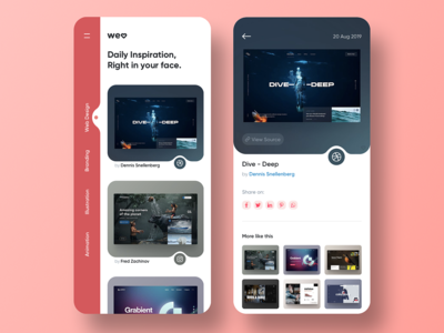 welovedaily.com 应用概念(welovedaily.com App Concept)