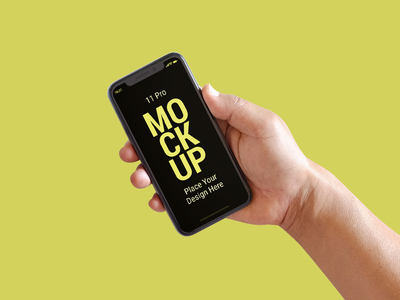 iPhone 11 Pro 样机(iPhone 11 Pro Mockup)