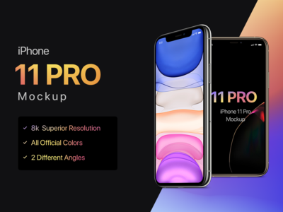 iPhone 11 Pro 样机(iPhone 11 Pro Mockup)