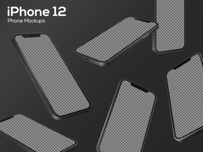 iPhone 12 模型(iPhone 12 Mockups)