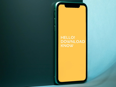 iPhone - XI 3D模型(IPhone - XI 3D Mockup)