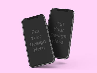 用于应用演示的 Iphone XI Mockup(Iphone XI Mockup for app presentation)