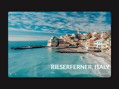网页登陆页面概念(Web Landing Page Concept)