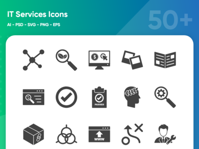 IT服务图标(IT Service Icons)