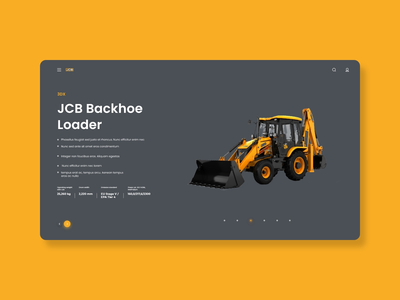 JCB 反铲装载机黑暗(JCB Backhoe Loader Dark)