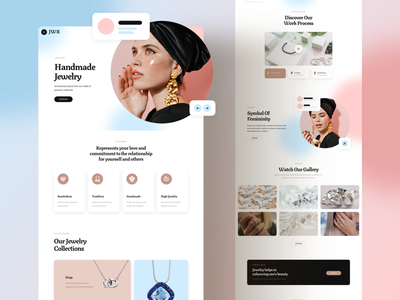 珠宝响应登陆页面(Jewelry Responsive Landing Page)