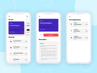 求职者应用程序(Job Finder App)
