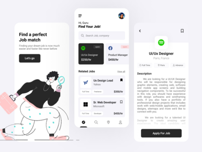 求职者应用程序(Job Finder App)