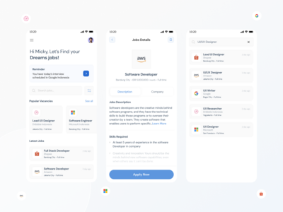求职概念(Job Search Concept)