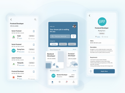 求职者应用程序(Job Finder App)