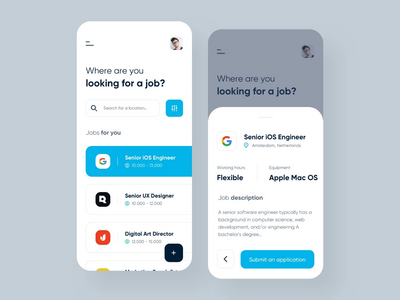 工作门户 IOS 应用程序(Job Portal IOS Application)