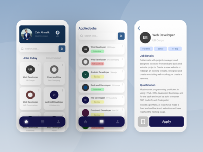求职申请(Job Search Application)
