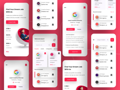 求职应用程序设计(Job Search App Design)