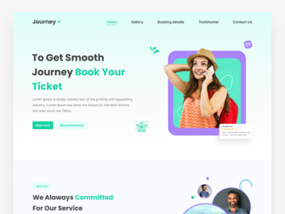 旅行社登陆页面(Travel Agency Landing page)