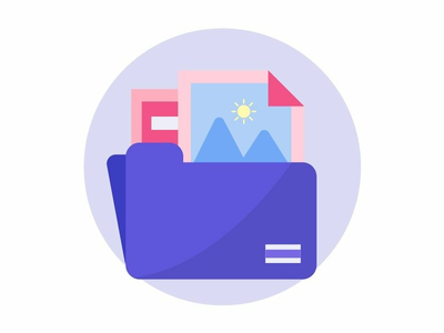 JPG文件文件夹矢量(Jpg file folder vector)