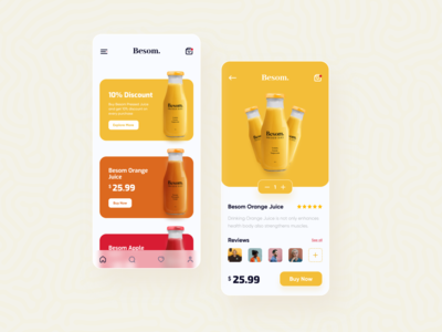 果汁产品应用程序(Juice Product App)