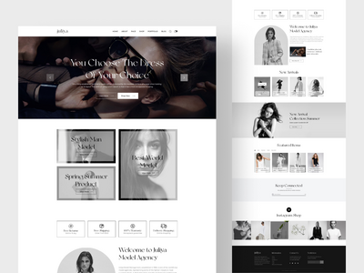 Juliya - 时尚电商网站 V2(Juliya - Fashion eCommerce Website V2)