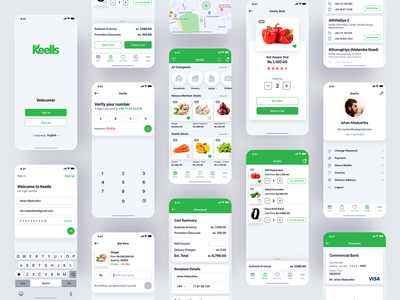 杂货购物应用(Groceries Shopping App)