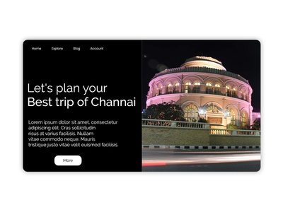 钦奈网页登陆页面(Chennai Web Landing Page)