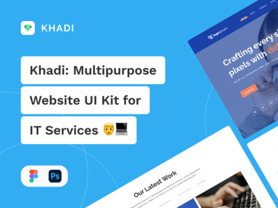 Khadi - 用于 IT 服务的多用途 Web UI 工具包(Khadi - Multipurpose Web UI Kit for IT Services)