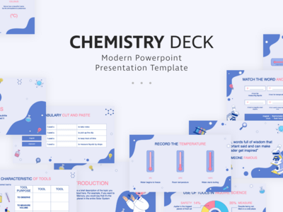 化学PowerPoint演示模板(Chemistry PowerPoint Presentation Template)