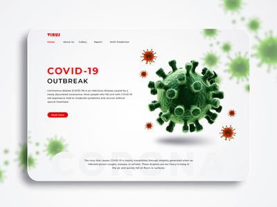 Covid-19 登陆页面(Covid-19 Landing Page)