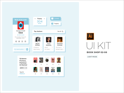 书店 UI 套件(Bookshop UI Kit)