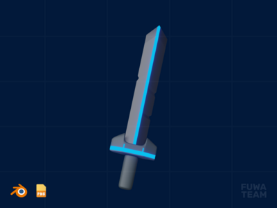 冒险之剑-3D元界插画包（正面）(Adventure Sword - 3D Metaverse illustration pack (front))