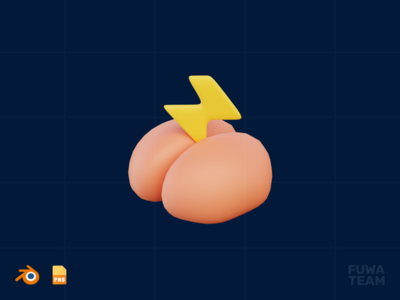 头脑风暴-3D 商业插图包(Brainstorm - 3D Business illustration pack)