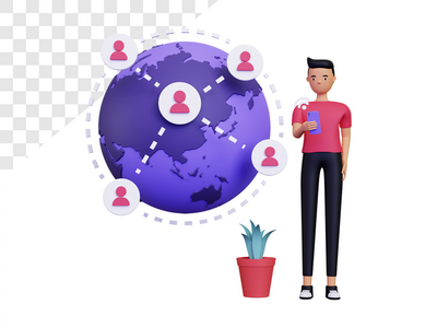 与男性角色的 3d 在线连接(3d online connection with male character)