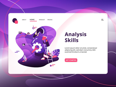 分析技巧现代插画(Analysis Skills Modern Illustration)