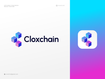 C 字母标志-加密标志-区块链标志(C letter logo - Crypto Logo - Blockchain Logo)