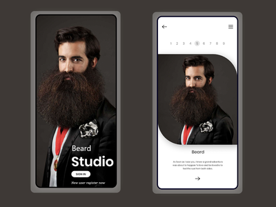 胡须沙龙应用程序(Beard Salon App)