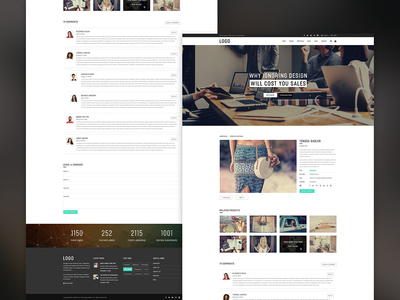Affice 投资组合 web 模板(Affice portfolio web template)