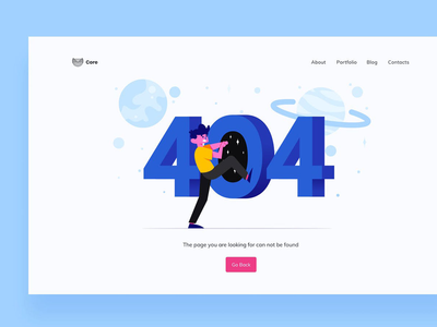 404页插图(404 Page Illustrations)