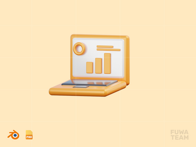 业务演示 - 3D 销售和营销插图包（正面）(Business Presentation - 3D Sale & Marketing Illustration Pack (front))