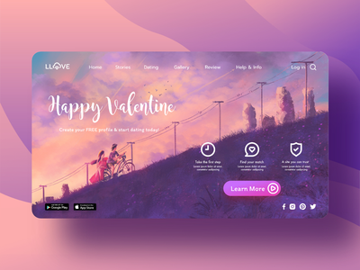 在日落天空的路上骑自行车的夫妇(Couple cycling on road in sunset sky)