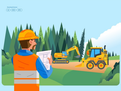 施工清理土地监测(Construction clearing land monitoring)