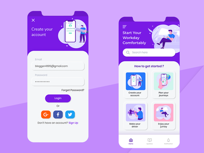 追逐之家UI设计(Chased Home UI Design)