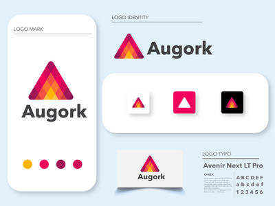 一个字母标志标志设计 - 一个标志 - 一个字母标志 - LOGO DESIGN(A letter mark logo design - A logo - A letter logo - LOGO DESIGN)