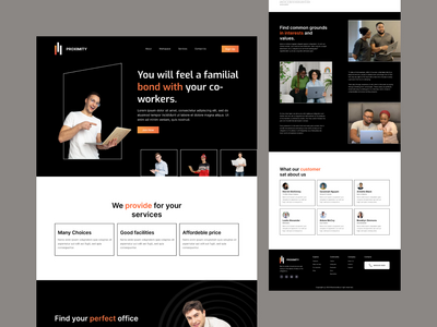 同事登陆页面(Co workers landing page)