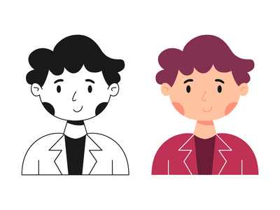 休闲男孩头像(Casual Boy Avatar)