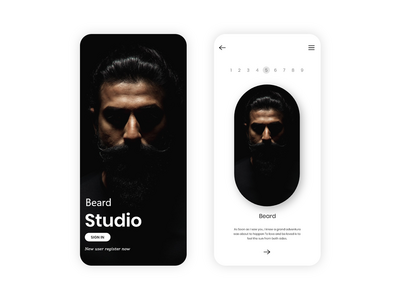 胡须沙龙应用程序(Beard Salon App)